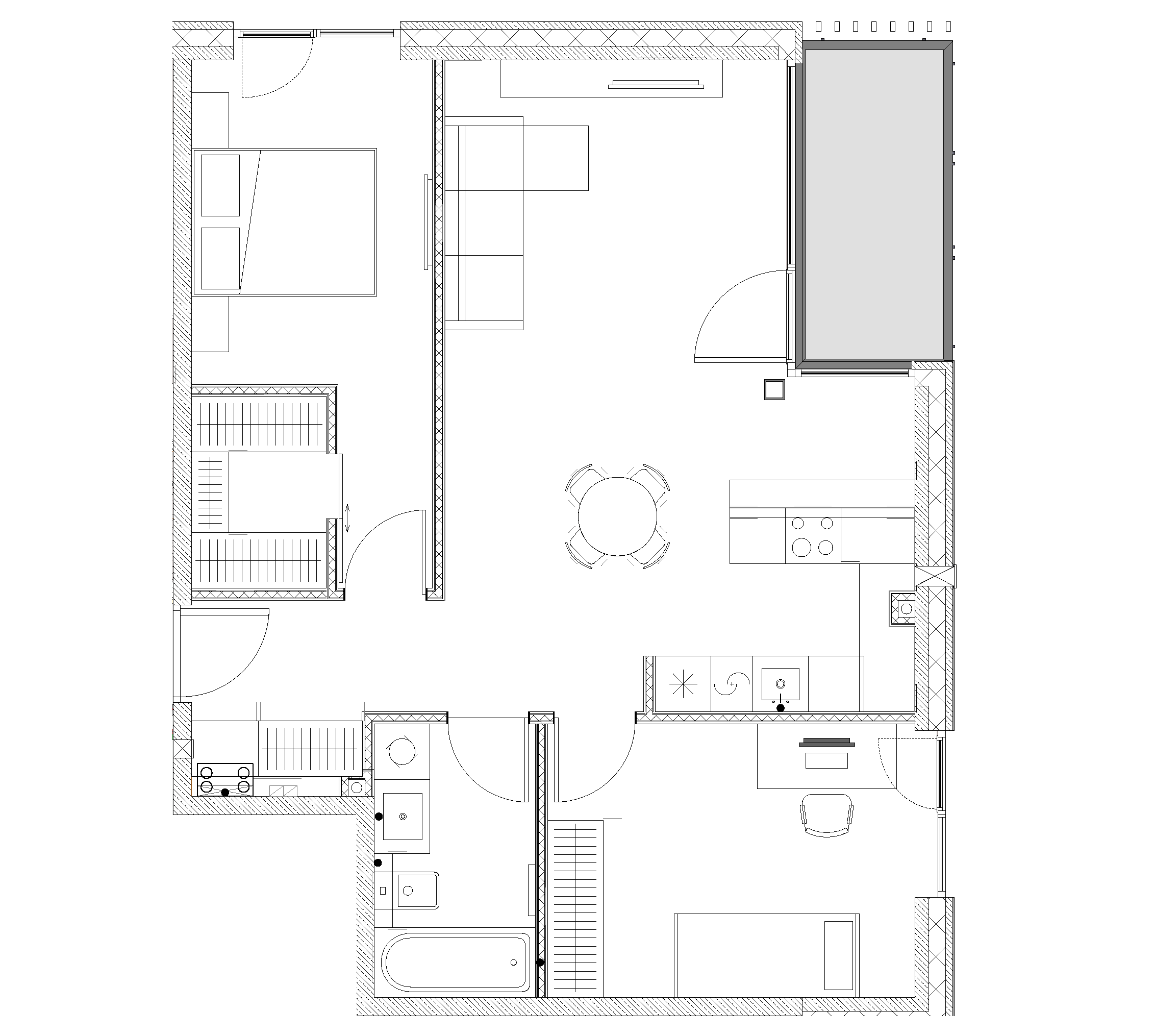 crH_namo_1_tipo_butas_interjero_projektas
